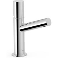 Wastafelkraan Tres Max | Opbouw | Mengkraan | Standaard model | 1-knop | Rond | Chroom