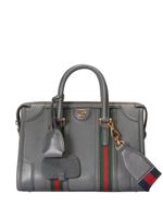 Gucci small Double G top-handle bag - Gris - thumbnail