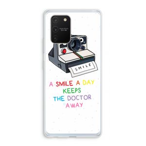Smile: Samsung Galaxy S10 Lite Transparant Hoesje
