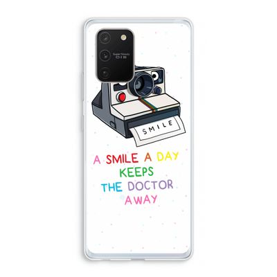 Smile: Samsung Galaxy S10 Lite Transparant Hoesje