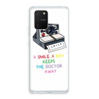 Smile: Samsung Galaxy S10 Lite Transparant Hoesje