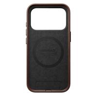 Nomad Traditional Horween lederen hoesje iPhone 17 Pro - Brown