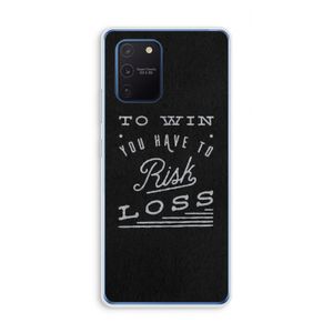 Risk loss: Samsung Galaxy Note 10 Lite Transparant Hoesje