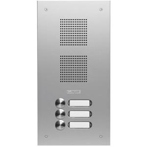 Grothe TS 787 1-3 Buitenunit voor Deurintercom Zilver