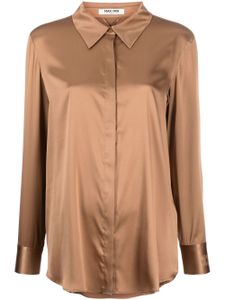 Max & Moi chemise en satin - Marron