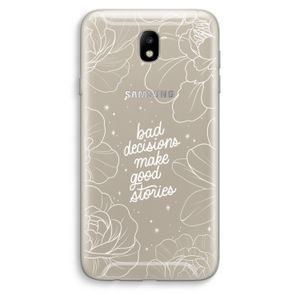 Good stories: Samsung Galaxy J7 (2017) Transparant Hoesje