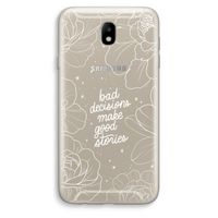 Good stories: Samsung Galaxy J7 (2017) Transparant Hoesje