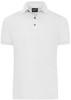 James & Nicholson JN1302 Men´s Mercerised Polo Slim Fit - /White - M