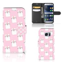Samsung Galaxy S7 | Telefoonhoesje | Met pasjeshouder | Sleeping Cats