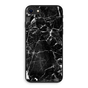Zwart Marmer 2: iPhone SE 2020 Biologisch afbreekbaar hoesje