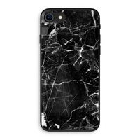 Zwart Marmer 2: iPhone SE 2020 Biologisch afbreekbaar hoesje