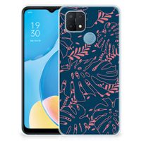 OPPO A15 TPU Case Palm Leaves