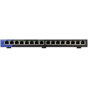 Linksys Unmanaged Gigabit Switch PoE+ 16-port (80W)