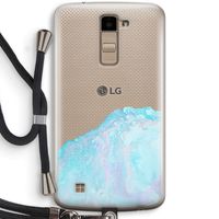 Fantasie pastel: LG K10 (2016) Transparant Hoesje met koord