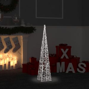 VidaXL Lichtkegel decoratief led 90 cm acryl koudwit