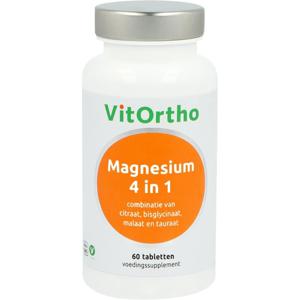Magnesium 4 in 1 - 60 tabletten