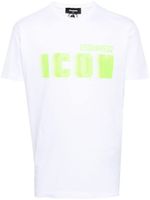 DSQUARED2 t-shirt à logo Icon imprimé - Blanc - thumbnail