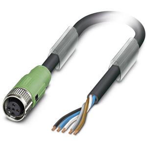 Phoenix Contact 1518397 Sensor/actuator connector, geassembleerd M12 Aantal polen (sensoren): 5 Bus, recht 15.00 m 1 stuk(s)