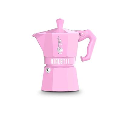 Italiaanse Koffiepot Bialetti MOKA EXCLUSIVE 3T Roze Aluminium Bakeliet 3 Koppar