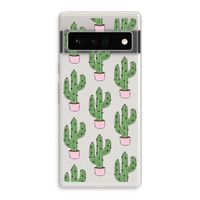 Cactus Lover: Google Pixel 6 Pro Transparant Hoesje