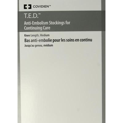 Covidien Ted cont knie beige maat M reg 4271