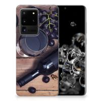 Samsung Galaxy S20 Ultra | Siliconen Case | Wijn