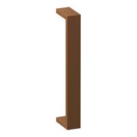 Brauer Handdoekbeugel - 50x6x12cm - geborsteld koper 5-GK-221 - thumbnail