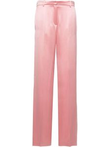 Magda Butrym pantalon ample à taille haute - Rose