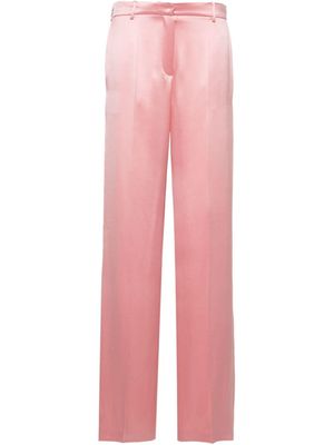 Magda Butrym pantalon ample à taille haute - Rose