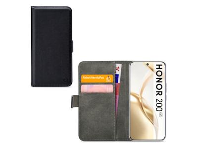 Mobilize Mobilize Classic Gelly Wallet Book Case Honor 200 Black