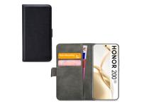 Mobilize Mobilize Classic Gelly Wallet Book Case Honor 200 Black