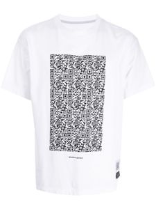 Fumito Ganryu t-shirt à logo imprimé - Blanc