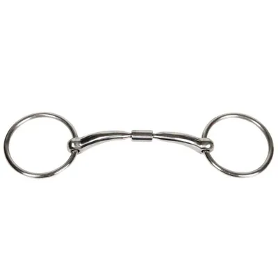 Harrys Horse Anatomisch dubbel Roll-R 14mm watertrens grijs maat:12,5