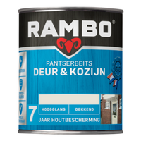 Rambo Pantserbeits Deur & Kozijn Hoogglans Dekkend 750 ml - RAL 9010