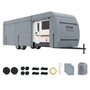 VEVOR camper beschermhoes 9144-9754 mm, weerbestendige camperhoezen, hoogwaardig camperzeil 10530 x 2920 x 2500 mm, grote camper beschermhoes - betrouwbare bescherming tegen stof en vocht