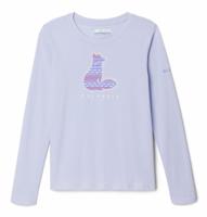 Columbia Hazeldel Hill™ LS Graphic T-Shirt Kinderen Snowdrift S