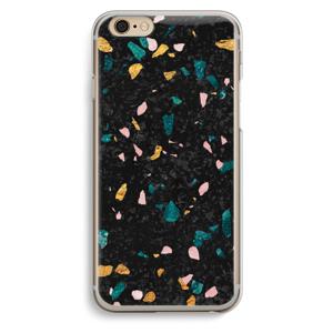 Terrazzo N°10: iPhone 6 / 6S Transparant Hoesje