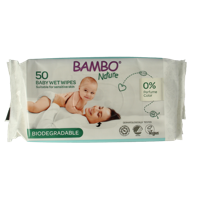 Nature wet wipes 50 Stuks