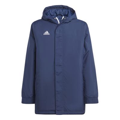 adidas Entrada 22 Lange Voetbaljack Kids Donkerblauw Wit