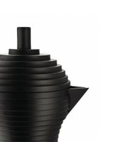 ALESSI - Pulcina - Percolator 6 kops Black Black - thumbnail