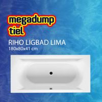 Ligbad Lima 180X80X41 cm Wit Riho