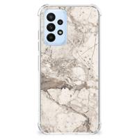 Samsung Galaxy A23 Anti-Shock Hoesje Marmer Beige