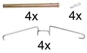 Accessoireset, schijfremblok 1155Q