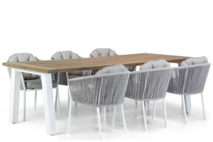 Santika Novita/Glasgow 240 cm dining tuintafel 7-delig