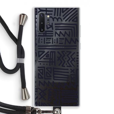 Marrakech print: Samsung Galaxy Note 10 Plus Transparant Hoesje met koord