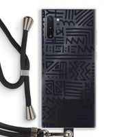 Marrakech print: Samsung Galaxy Note 10 Plus Transparant Hoesje met koord