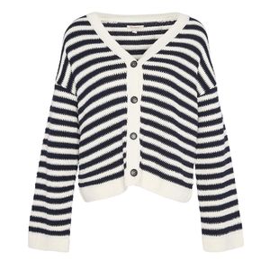Damesvest Sandgate multi stripe
