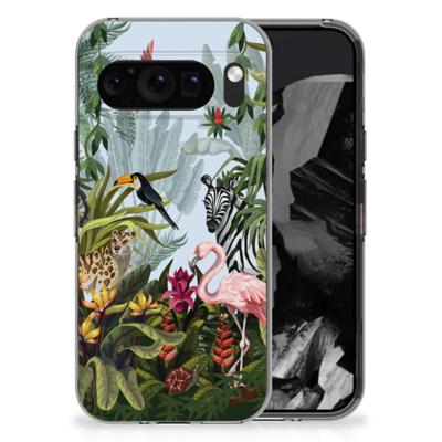 TPU Hoesje voor Google Pixel 9 Pro XL Jungle TPU Hoesje voor Google Pixel 9 Pro XL Jungle