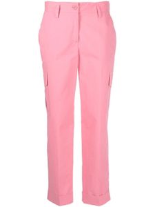 P.A.R.O.S.H. pantalon court à taille haute - Rose