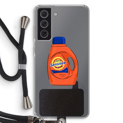 Ultra Sensitive: Samsung Galaxy S21 FE Transparant Hoesje met koord